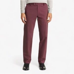 Ike Behar Men Bianchi Berry Flat Front Dress Suit Slacks Pants 36”x34” NWT $245